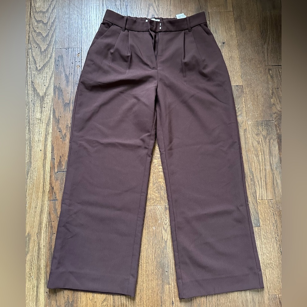 Women's A&F Sloane Tailored Pant - Size 10 - Short - Brown